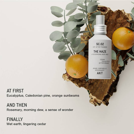 The Haze Deodorising Body Mist SC.02 After Thunder