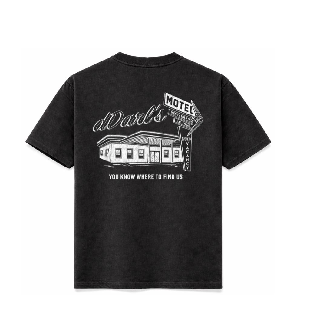 dDarl Motel Tee ($20) — the dDARL Motel Tee leans into a cheeky, off duty attitude with a nostalgic motel inspired edge.