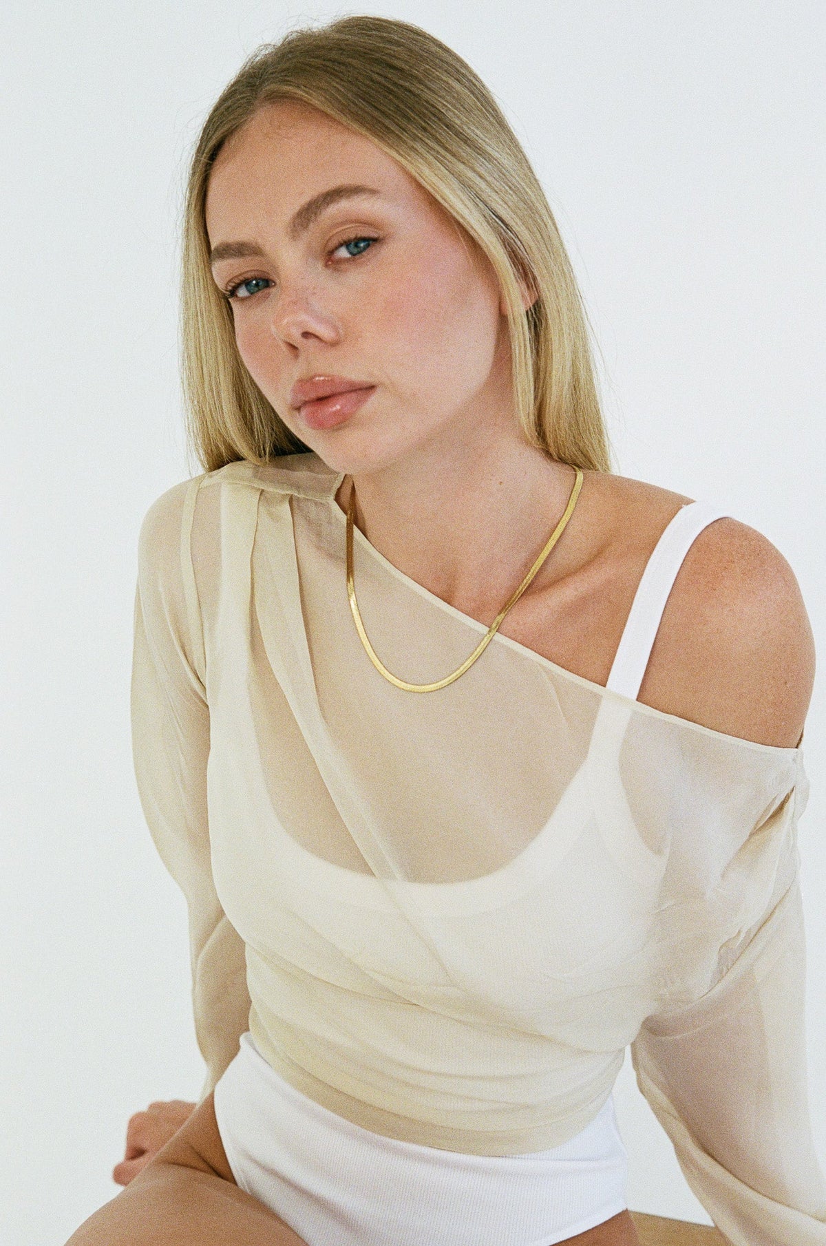 Porter Hailey Snake Necklace 4mm — the Hailey Snake Necklace — 4mm is Porter’s best-selling herringbone chain, inspired by cherished heirlooms and reimagined as a modern essential.