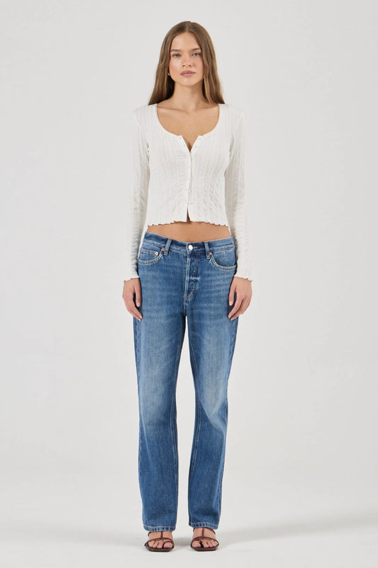 Rolla's Maddison Button Up Long Sleeve Top, image 2 of 5