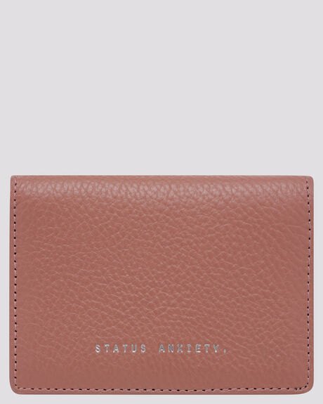 Status Anxiety 'Easy Does It' Wallet - Dusty Rose