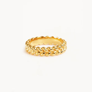 By Charlotte 'Intertwined Ring' - Gold