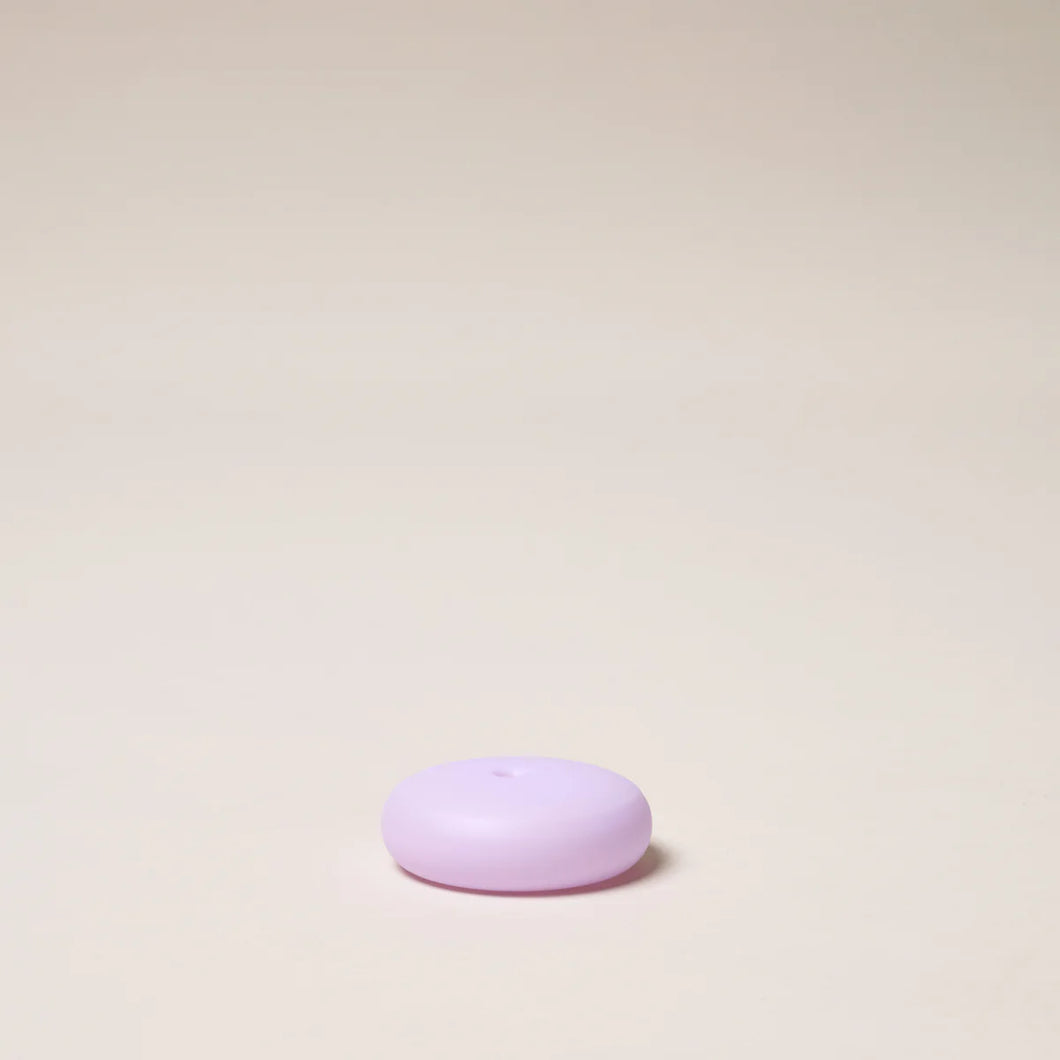 Gentle Habits 'Frosted Glass Incense Holder' - Lilac