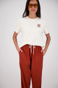 Jasmine Alexa 'Back Home Tshirt - Oatmeal