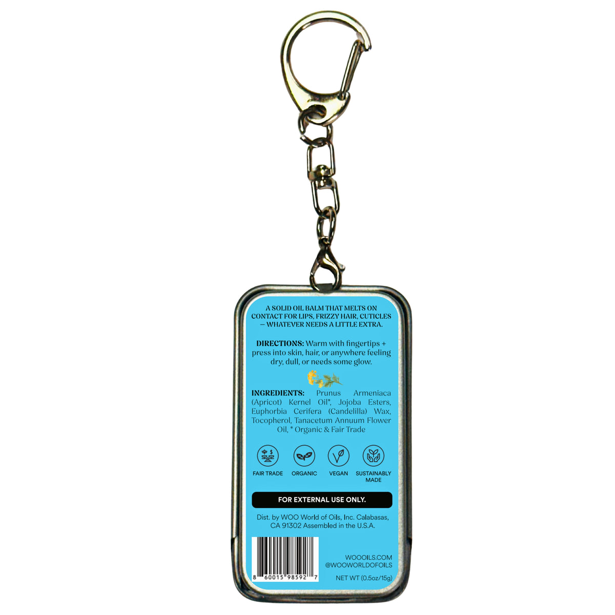 WOO™ Blue Tansy Solid Oil Balm for Face, Body & Hair