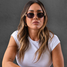 'Isla' - Gold w. Black Lens