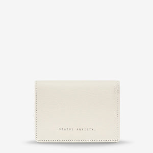 Status Anxiety 'Easy Does It' Wallet - Chalk