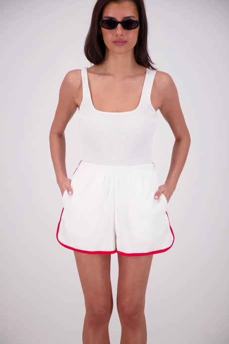 Jasmine Alexa ' Kuhio Shorts'-  White
