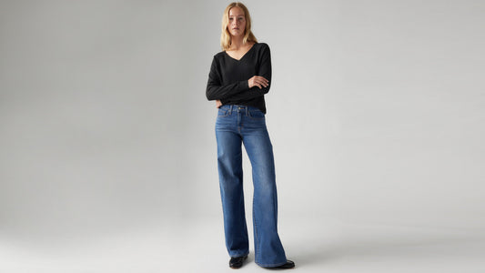 318 Shaping Wide Leg Jeans