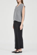 Friend Of Audrey 'The Fluffy Knit Vest' - Charcoal