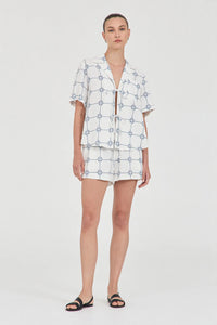 Friend Of Audrey 'Seashell Linen Shorts'