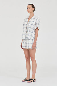 Friend Of Audrey 'Seashell Linen Shorts'
