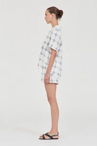 Friend Of Audrey 'Seashell Linen Shorts'