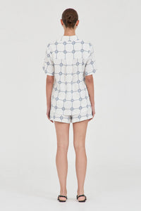 Friend Of Audrey 'Seashell Linen Shorts'