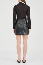 Friend Of Audrey 'The Jersey Stitch Semi Sheer Top' - Black