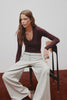 Abia Merino Blend Knit Top