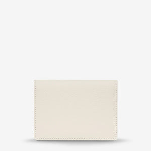 Status Anxiety 'Easy Does It' Wallet - Chalk
