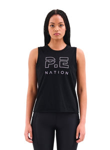 P.E Nation 'Shuffle Tank' - Black
