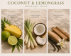 Coconut and Lemongrass Soy Candle