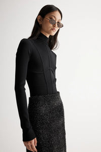 Elka Collective 'Adeline Knit Bodysuit' - Black