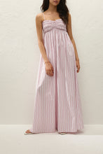 Presa Maxi Dress - Fiori Stripe Palazzo