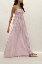 Presa Maxi Dress - Fiori Stripe Palazzo