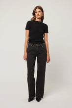 Rolla's Heidi Low Jeans Rigid - Stone Black