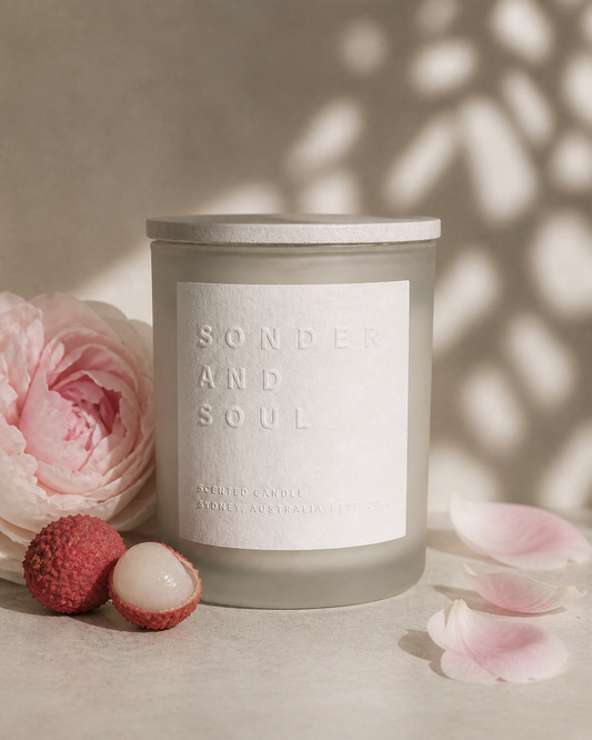 Lychee Peony Soy Candle