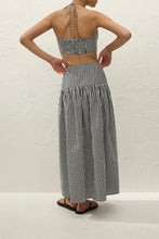 Lucia Maxi Skirt- Gingham Check