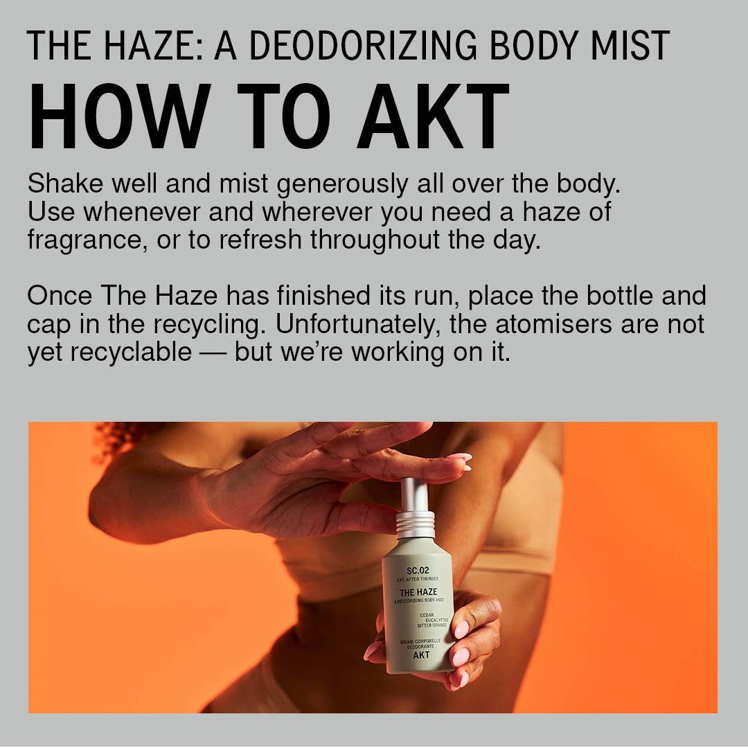 The Haze Deodorising Body Mist SC.02 After Thunder