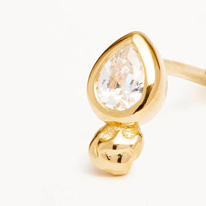 By Charlotte 'Adore You Stud Earrings' - 18k Gold Vermeil