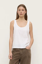 Assembly Label ' Adria Jersey Tank' - White