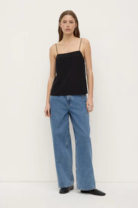Assembly Label ' Aime Silk Tank' - Black