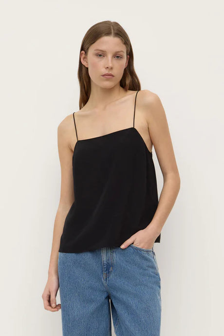 Assembly Label ' Aime Silk Tank' - Black