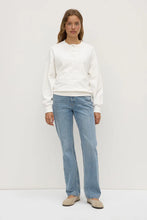 Assembly Label 'Anya Fleece Crew' - Antique White