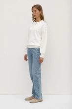Assembly Label 'Anya Fleece Crew' - Antique White