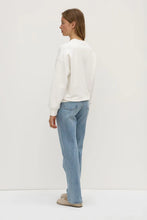 Assembly Label 'Anya Fleece Crew' - Antique White