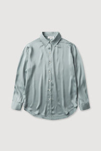 Assembly Label 'Pippa Silk Long Sleeve Shirt' - Cloud
