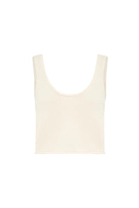 Rowie 'Belen Knit Crop' - Bone