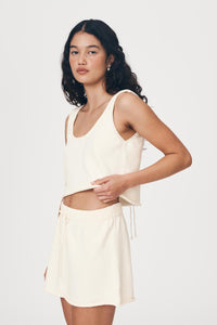 Rowie 'Belen Knit Crop' - Bone