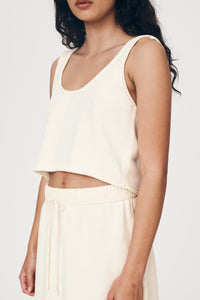 Rowie 'Belen Knit Crop' - Bone
