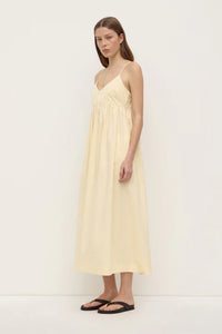 Assembly Label 'Bronte Poplin Midi Dress' - Sorbet