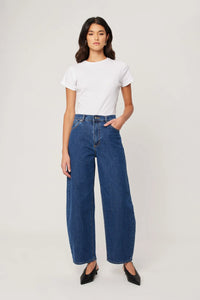 Rolla's Gigi Barrel Jeans - Forever Blue