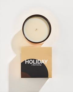 Leif 'HOLIDAY x Mark Gowing' - Buddah Wood Gold Candle