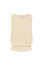 Rowie ' Catalina Knit Tank ' - Creme