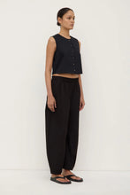 Assembly Label ' Cherri Button Front Top' - Black