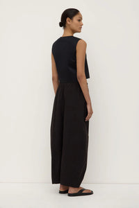 Assembly Label ' Cherri Button Front Top' - Black