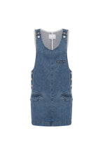 Rowie 'Franka Denim Mini Dress' - Classic Wash