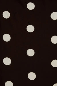 Faithfull The Brand 'Maye Midi Dress' - Veia Polka Dot Chocolate