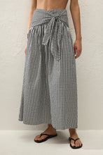 Lucia Maxi Skirt- Gingham Check